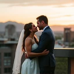 Wedding portrait photography in Denver