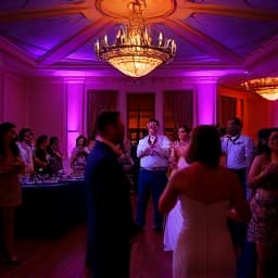 Wedding reception photography in Denver