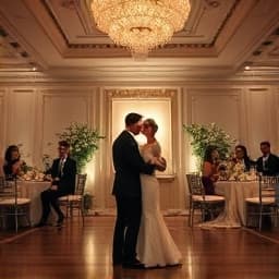 Elegant Denver wedding reception venue photography