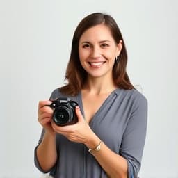 Sarah Johnson, award-winning photographer and founder of Captivating Moments Photography